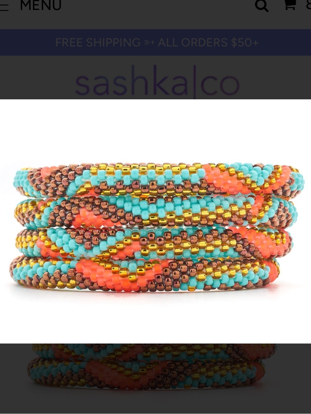 ⛱️🔥Sashka Co - LIMITED EDITION "Beach Boho" Glass Seed Bead Bracelet - OS